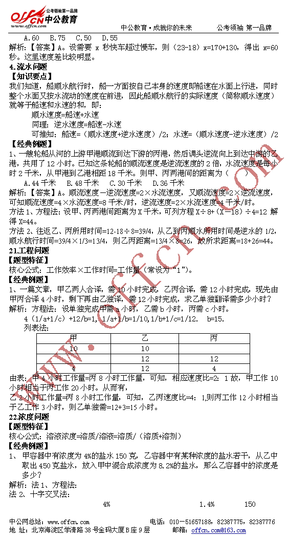 公务员考试全面复习资料--数学运算部分12