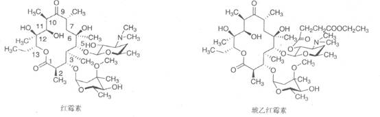 执业药师备考考点：大环内酯类抗生素1
