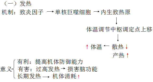 医学基础知识重点：病理学之炎症的局部表现和全身反应3