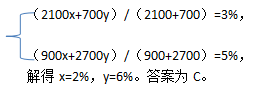 选调生行测知识简单学――数学运算3