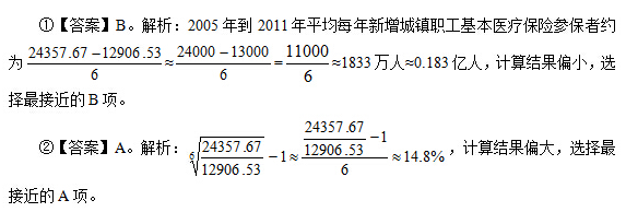 2017国家电网招聘考试备考：资料分析概念之基本增长6