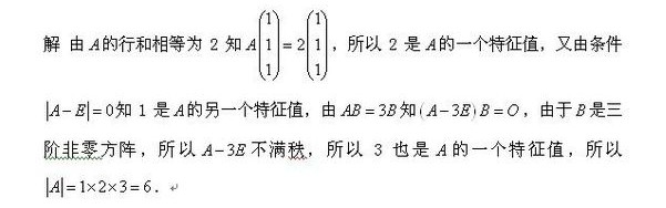 考研数学线性代数重点题型</p>
<p>（三）4