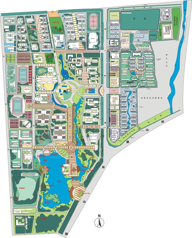 西北工业大学考研备考手册：地图2