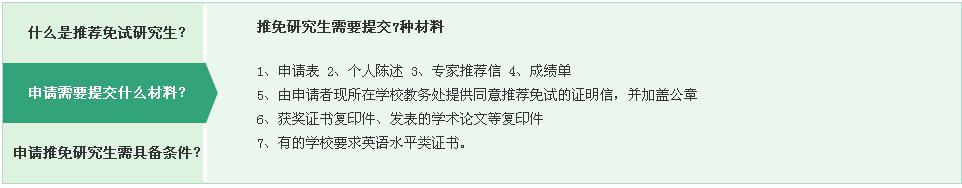 考研常识：推免流程2