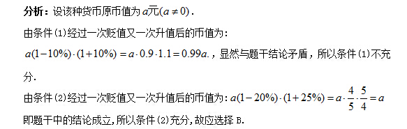 2017管理类联考初数：充分性判断解题技巧1