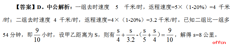 2020军转干行测数量关系备考：代入和方程解题技巧1